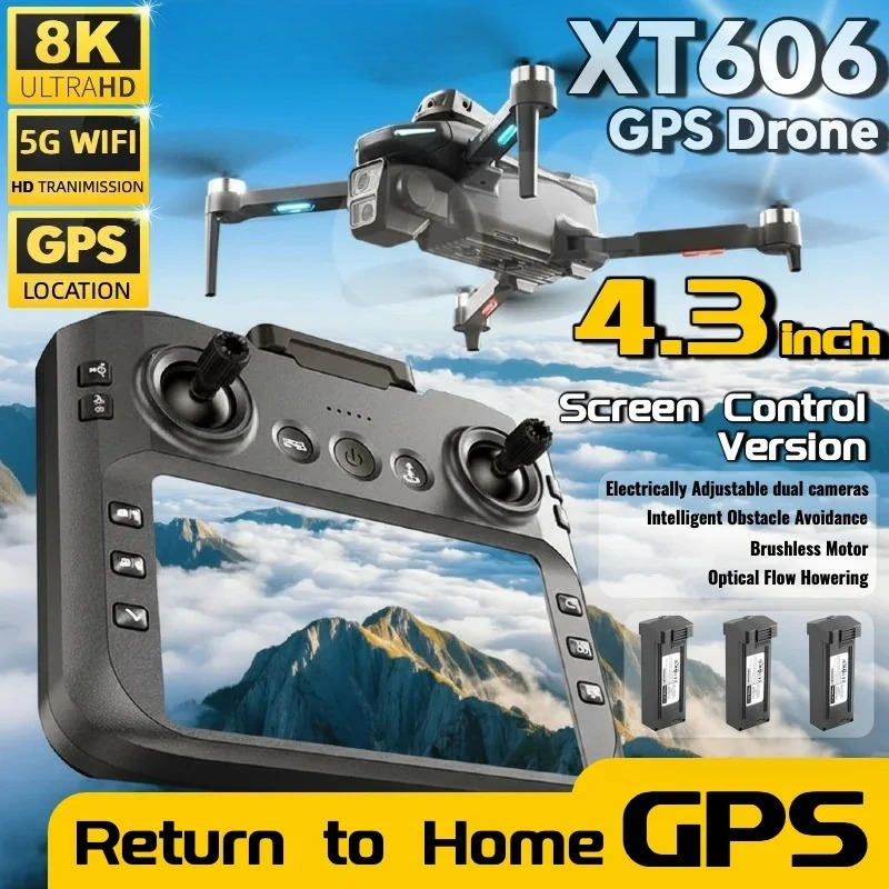Drone Surveying - Penawaran Terbaik Drone XT606 MAX GPS