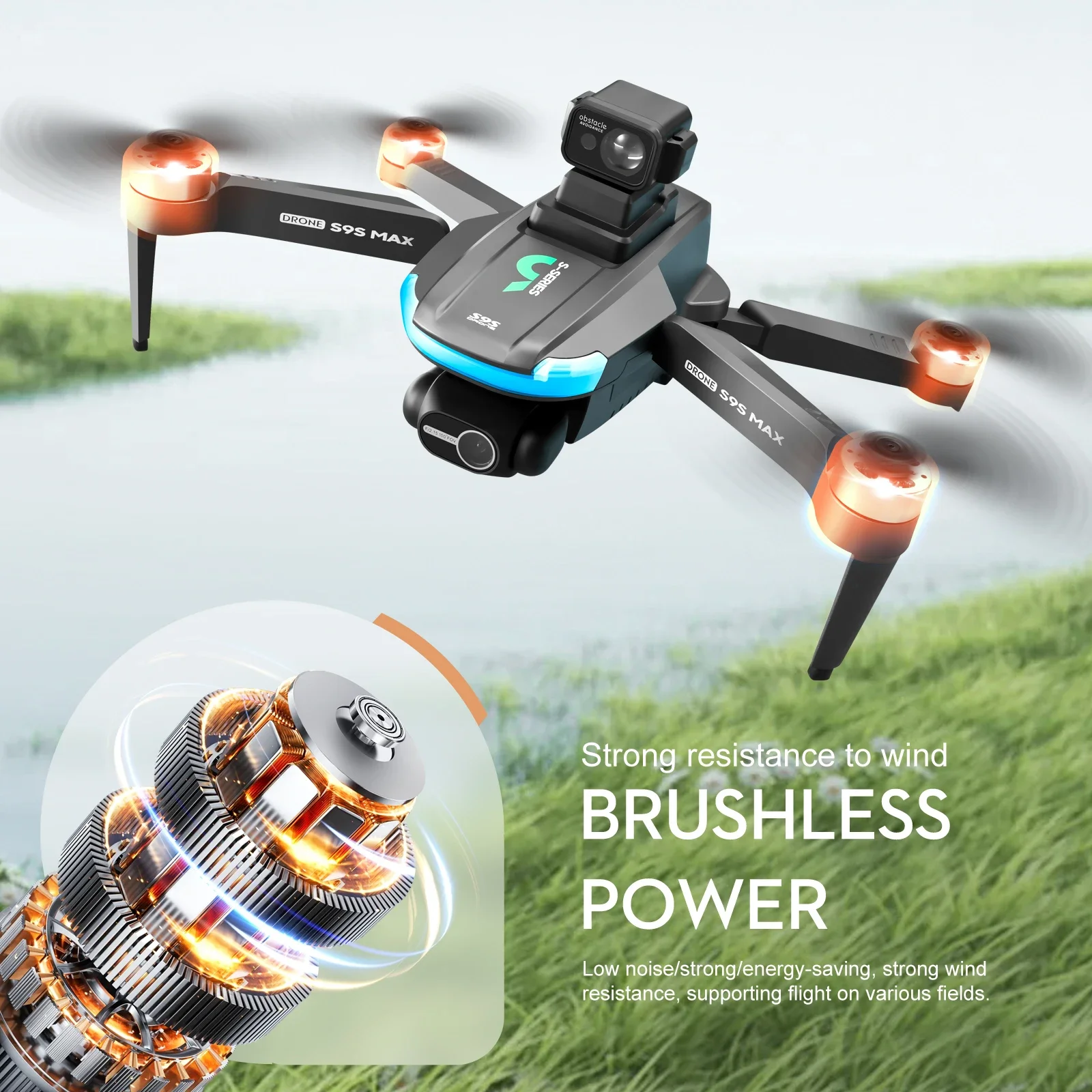 Drone MINI S9S MAX Baru 4K 2 S - Drone Aerial Photography ulasan dan harga