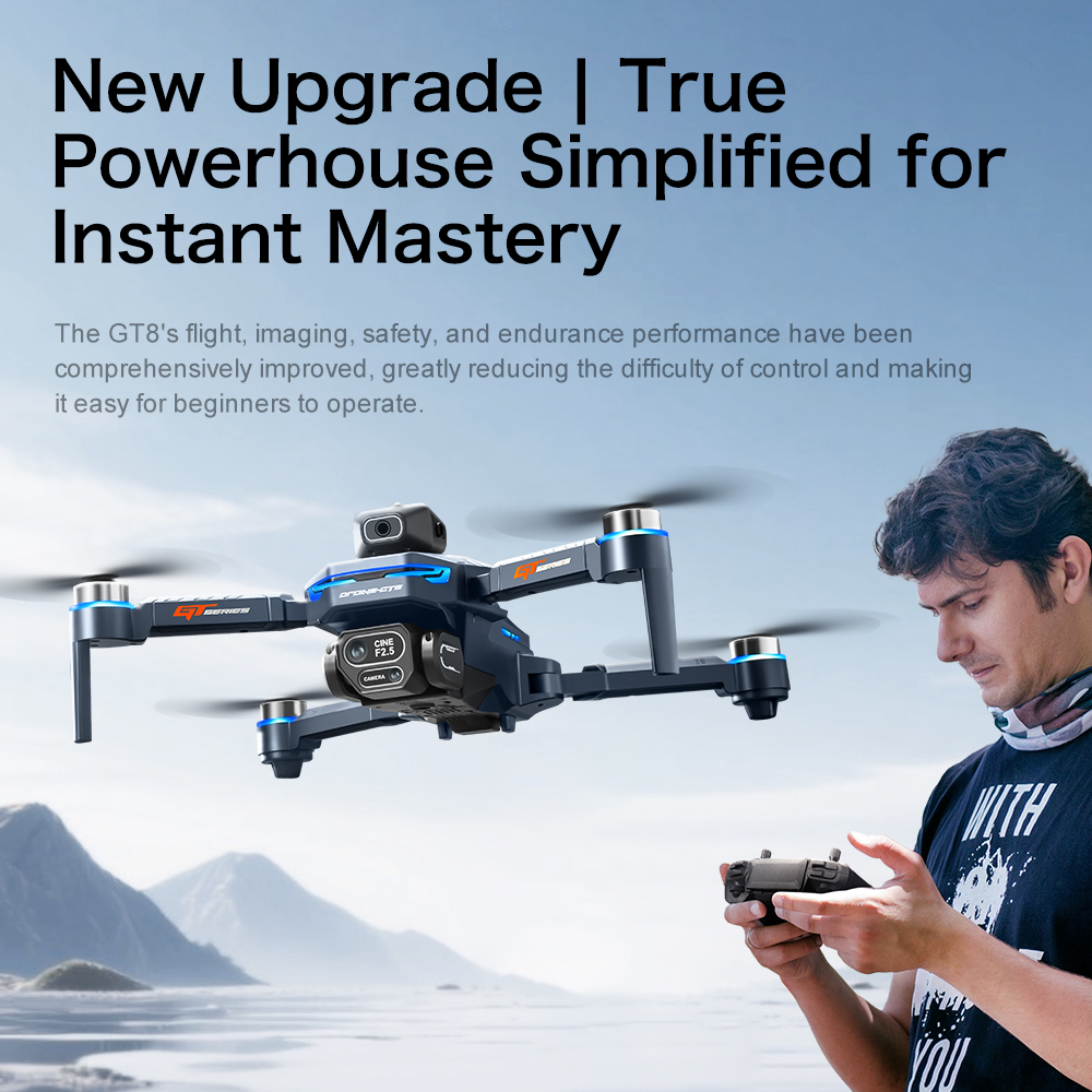 Drone GT8 Original 8K Profesio - Drone Thermal Imaging ulasan dan harga