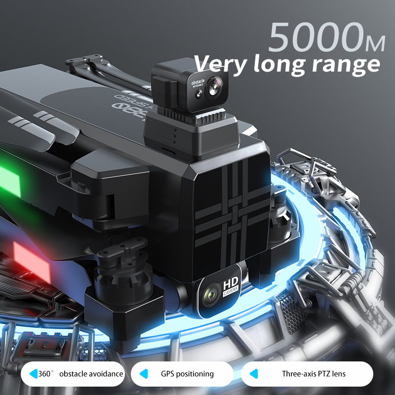 Drone A380 4K HD Tiga Sumbu An - Drone Cinematic ulasan dan harga